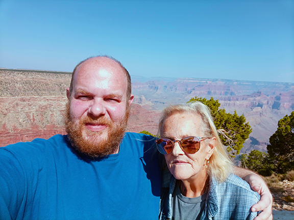 2021-09-15 - Chris and Mom at Grand Canyon 1