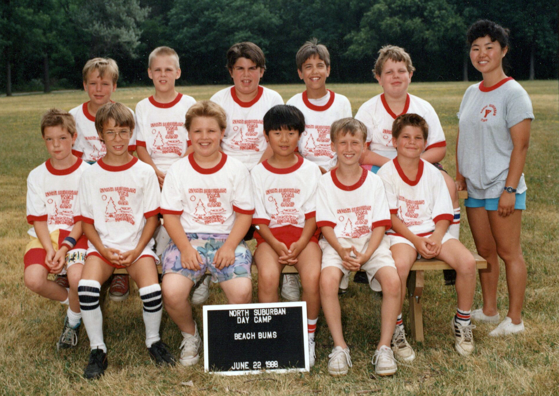 Beach Bums 1988 Summer Camp